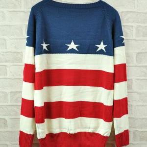 USA Flag Stripes Sweater on Luulla