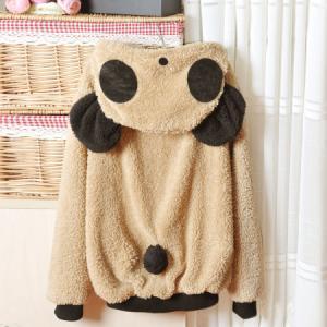 Cute Panda Super Adorable Cardigan Sweater